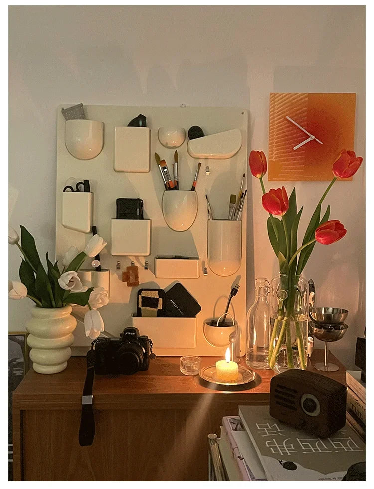 Nordic Wall-Mounted Storage Shelf