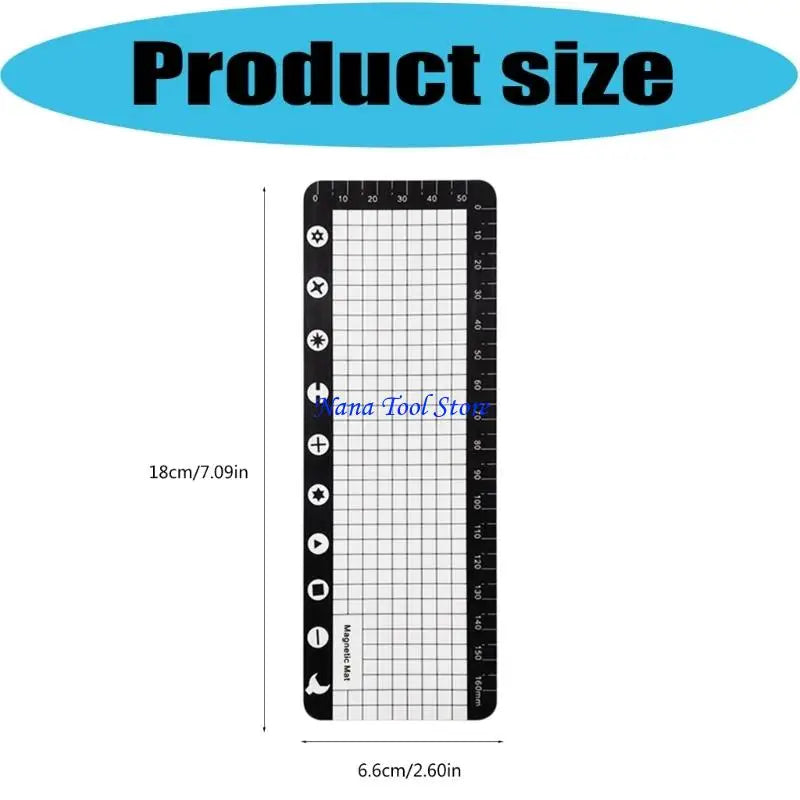 Magnetic Repair Parts Organizer Tray