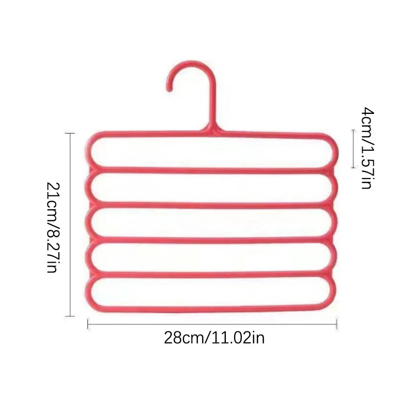 5-Layer Trouser & Pants Hangers