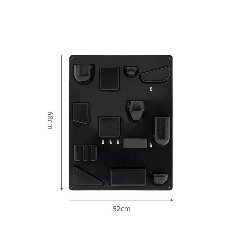 Wall-Mounted Multi-Purpose Storage Rack