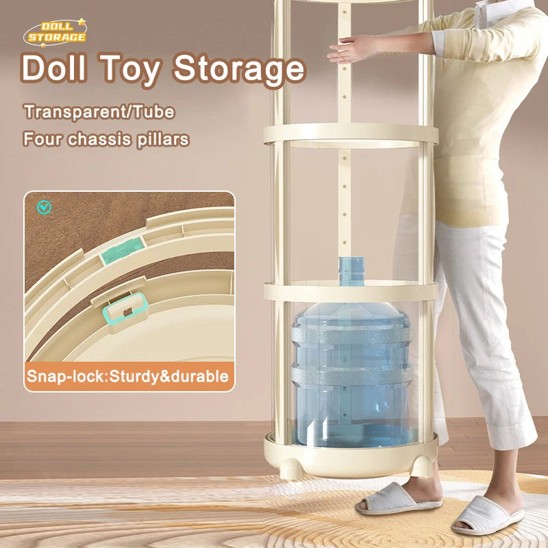 Kids' Plush Toy Storage Box