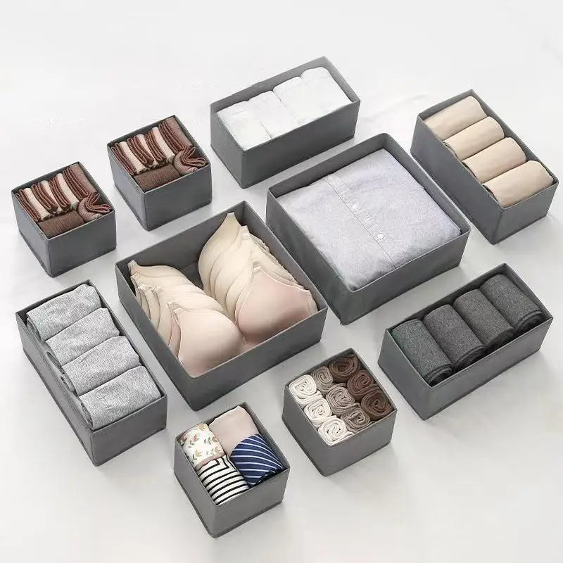 Foldable Clothes & Underwear Storage Box