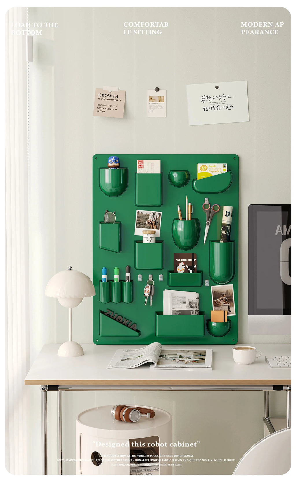 Wall-Mounted Multi-Purpose Storage Rack