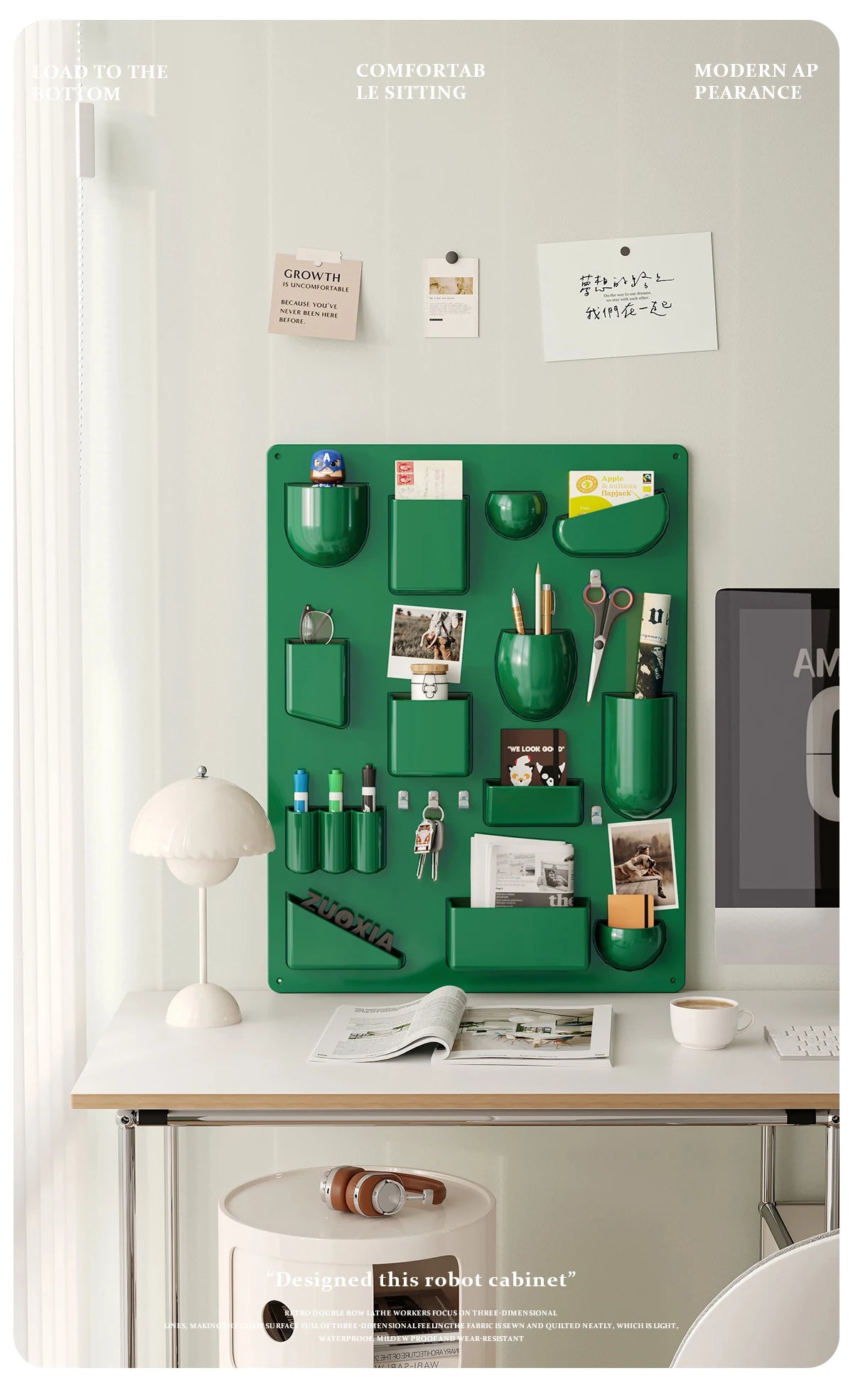 Wall-Mounted Multi-Purpose Storage Rack