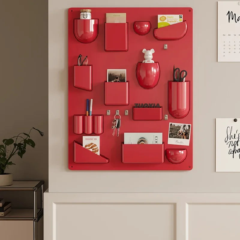 Wall-Mounted Multi-Purpose Storage Rack