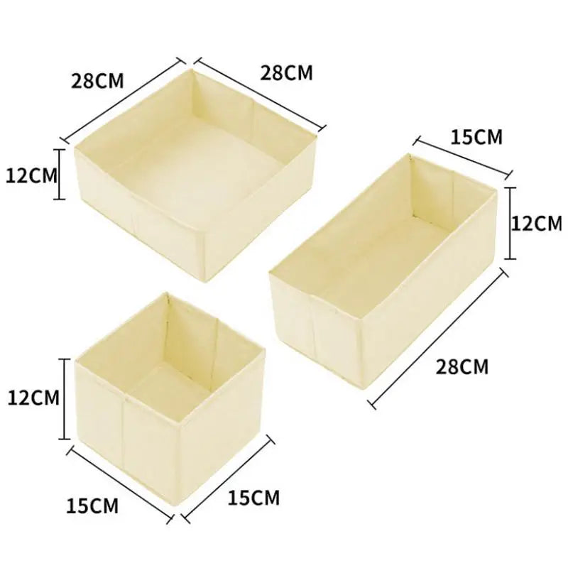 Foldable Clothes & Underwear Storage Box