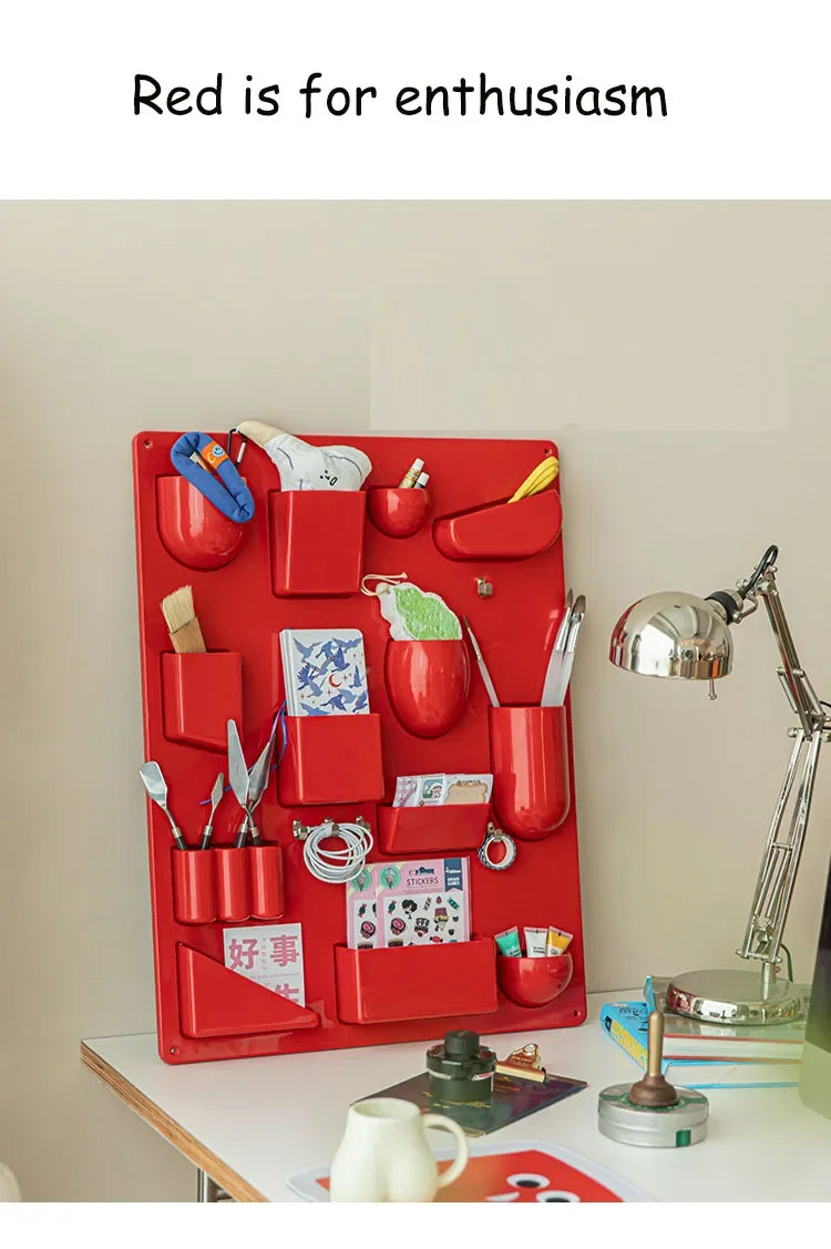 Nordic Wall-Mounted Storage Shelf