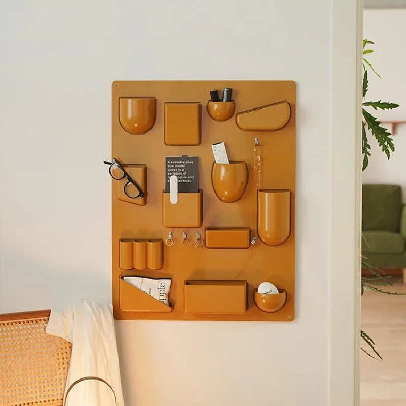 Wall-Mounted Multi-Purpose Storage Rack