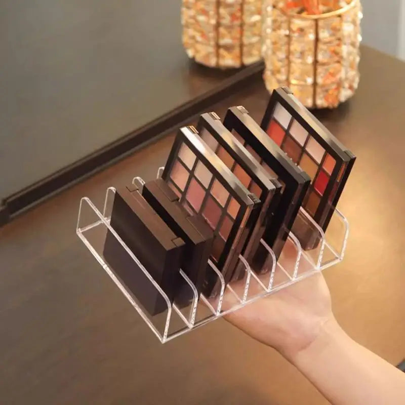 7-Compartment Makeup Display Organizer