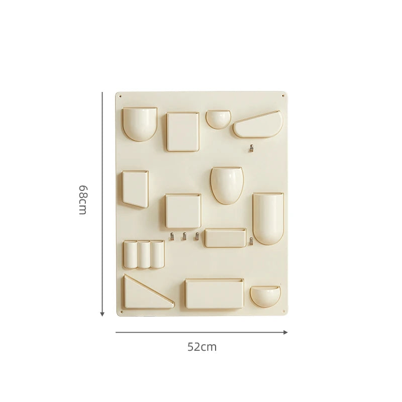 Wall-Mounted Multi-Purpose Storage Rack