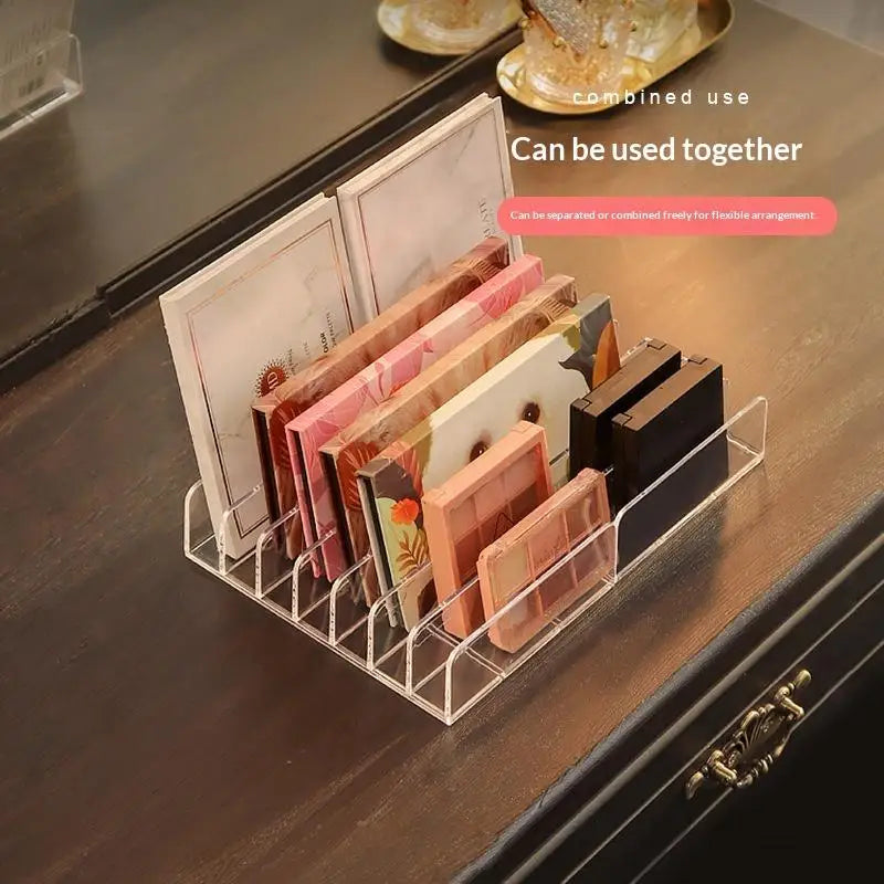 7-Compartment Makeup Display Organizer