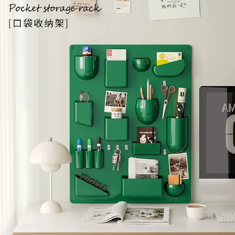 Wall-Mounted Multi-Purpose Storage Rack