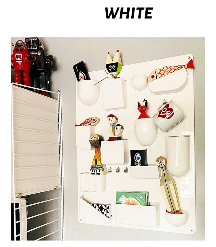 Nordic Wall-Mounted Storage Shelf
