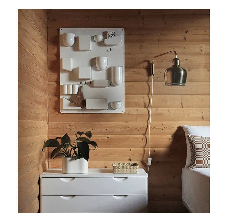 Nordic Wall-Mounted Storage Shelf