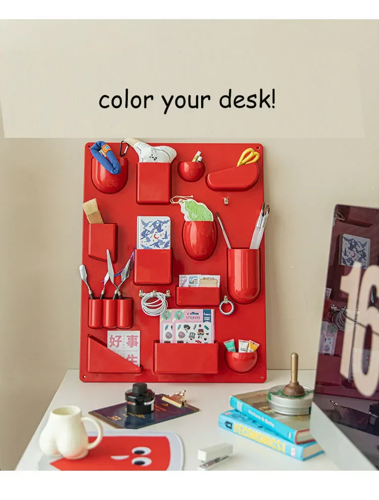 Nordic Wall-Mounted Storage Shelf