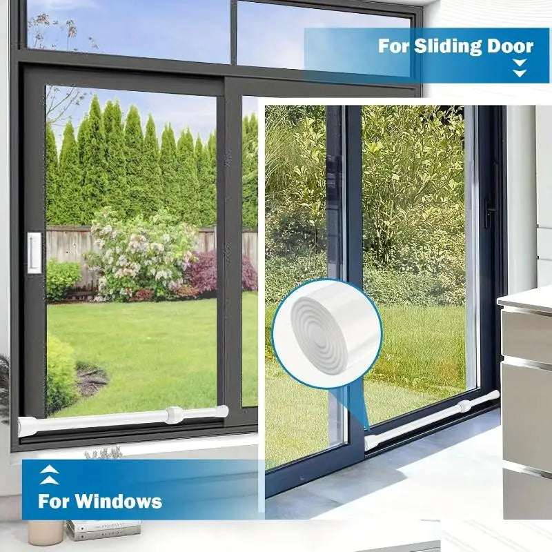 Adjustable Spring-Loaded Storage Rod