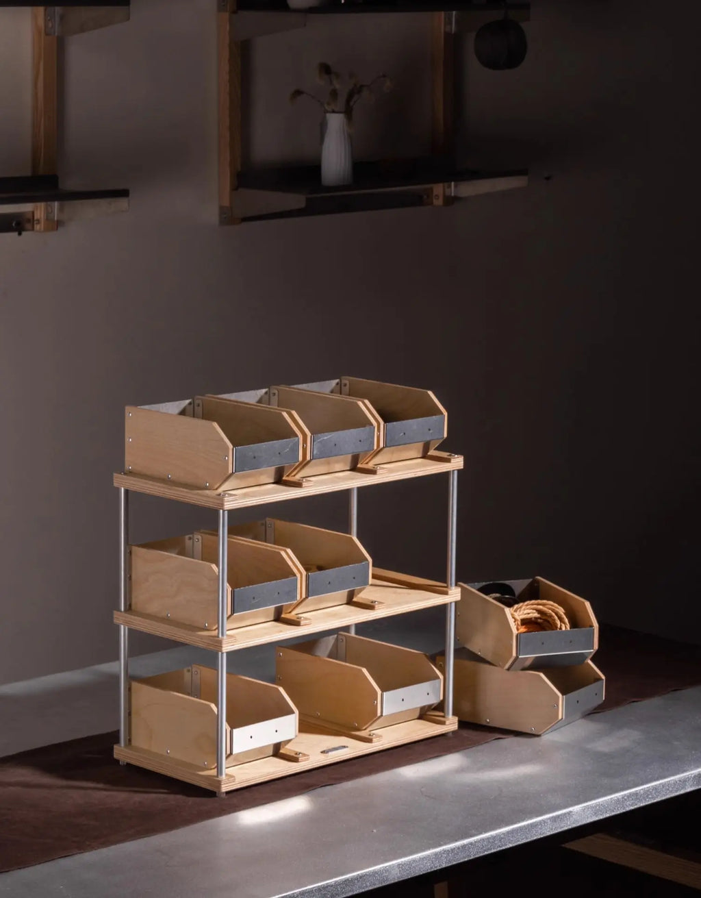Stackable Desktop Organizer Box