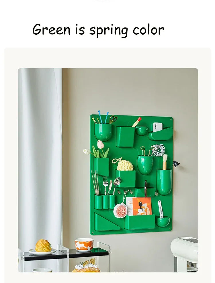 Nordic Wall-Mounted Storage Shelf