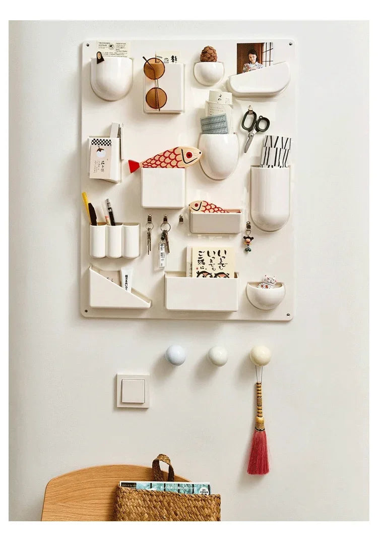 Nordic Wall-Mounted Storage Shelf