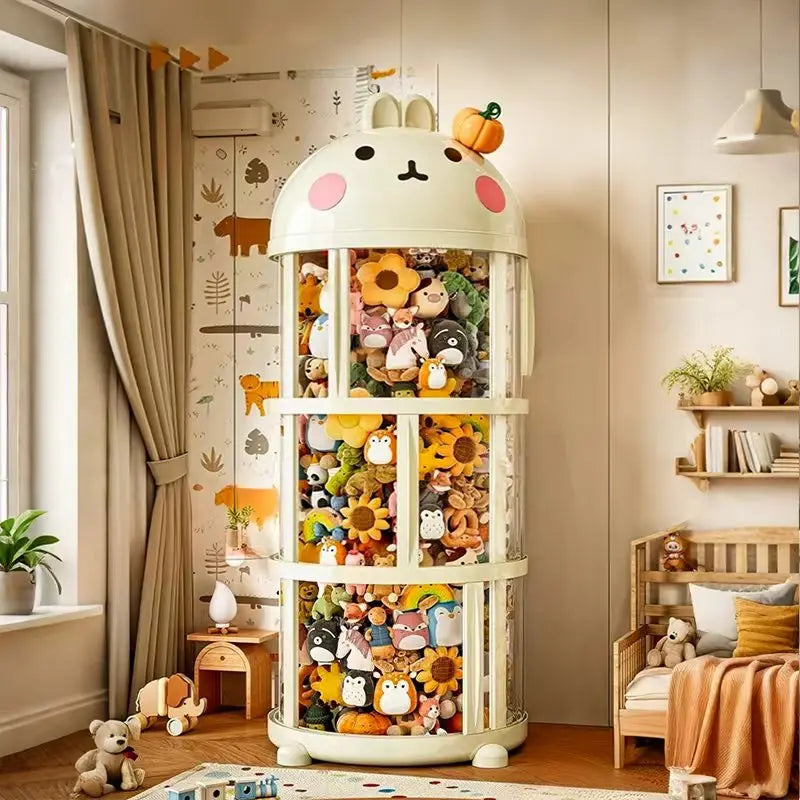 Kids' Plush Toy Storage Box
