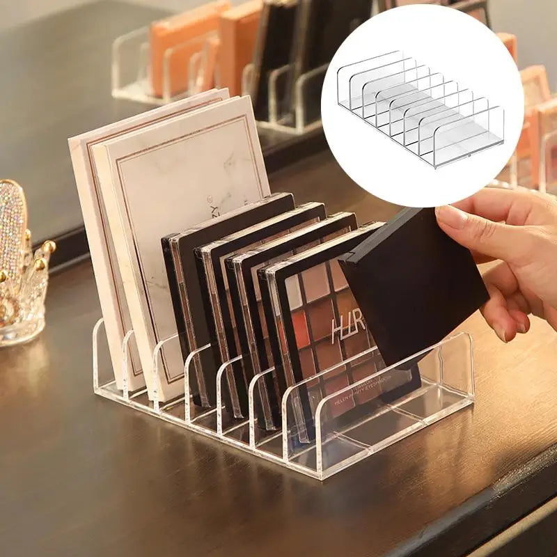 7-Compartment Makeup Display Organizer