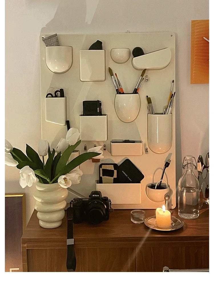 Nordic Wall-Mounted Storage Shelf