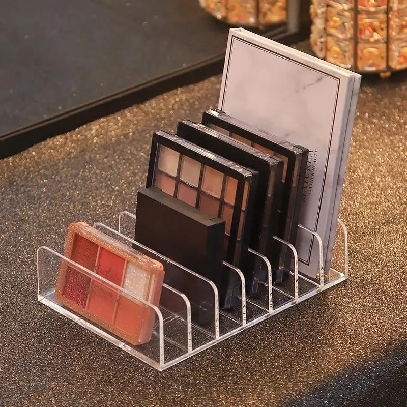 7-Compartment Makeup Display Organizer