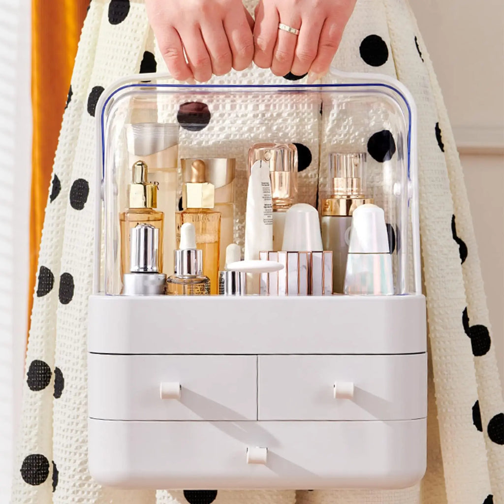 Countertop Cosmetic Organizer with Drawer