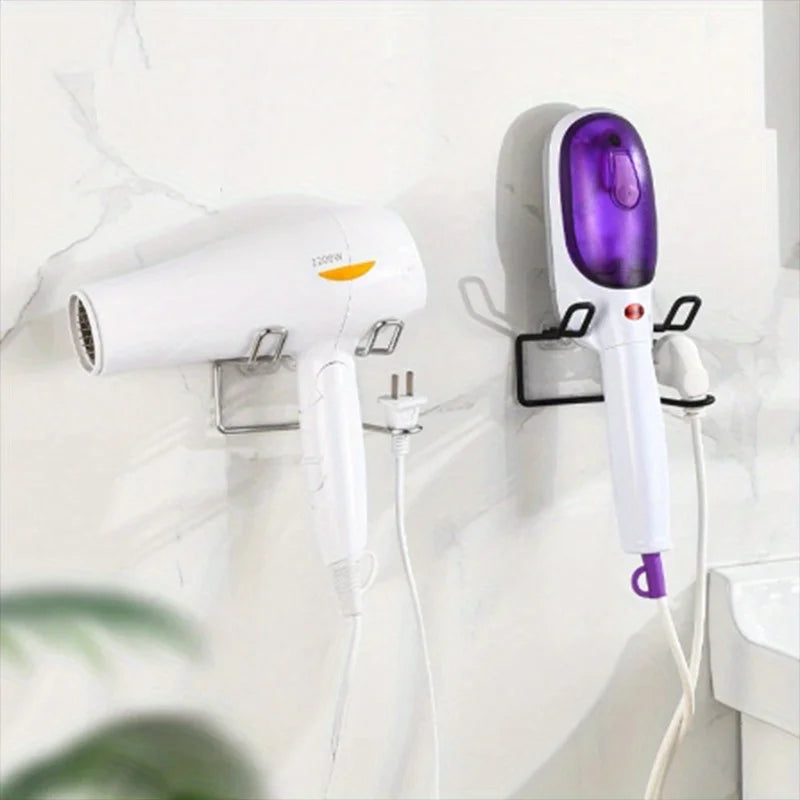 Wall-Mounted Hair Tool Storage Rack