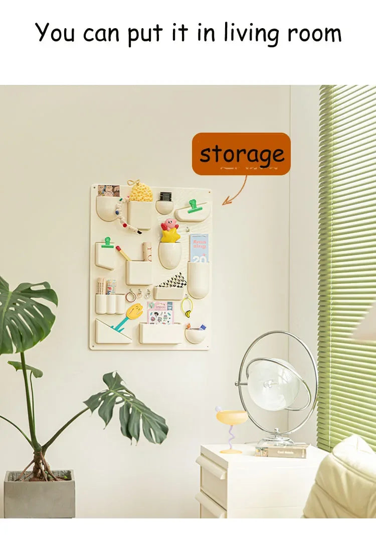 Nordic Wall-Mounted Storage Shelf