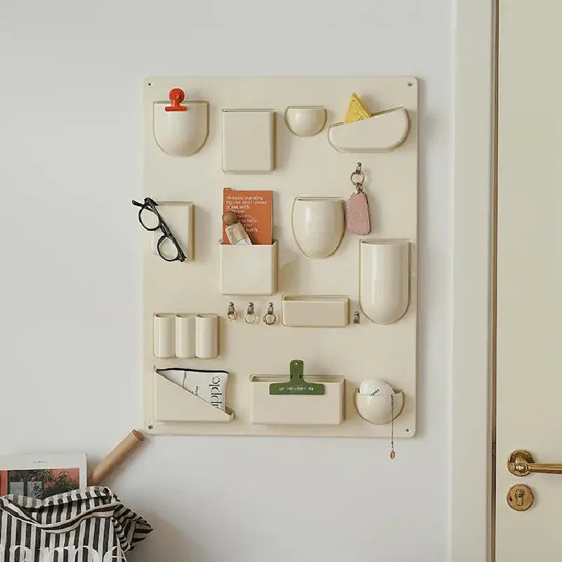 Wall-Mounted Multi-Purpose Storage Rack