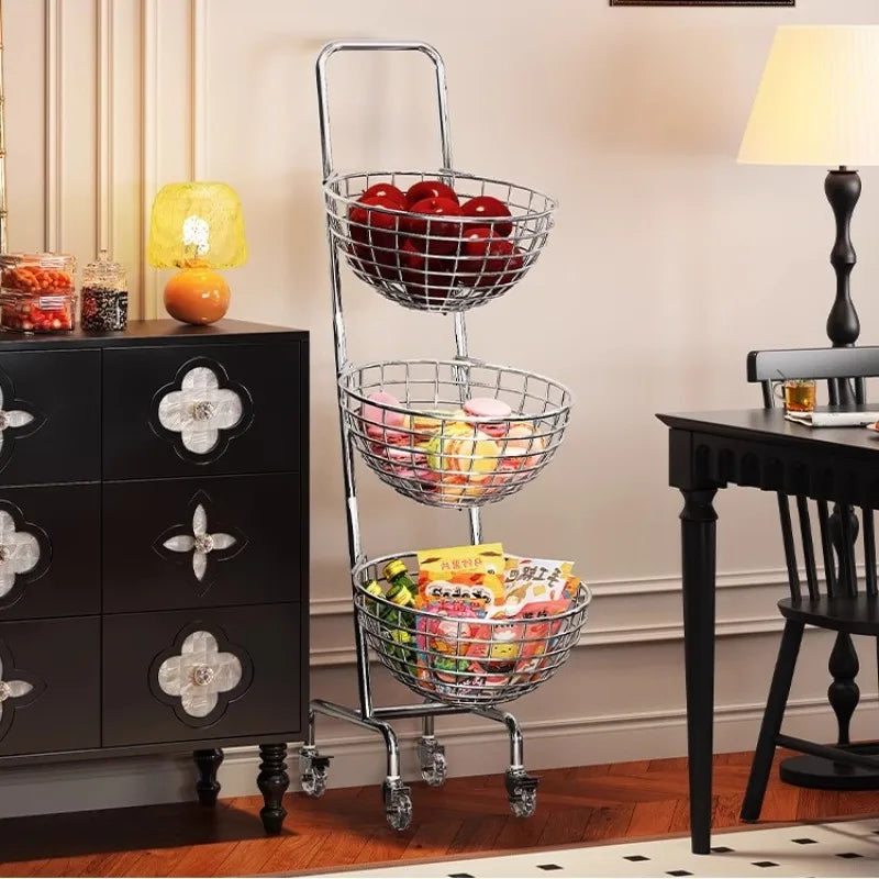 Rolling Kitchen Storage Cart