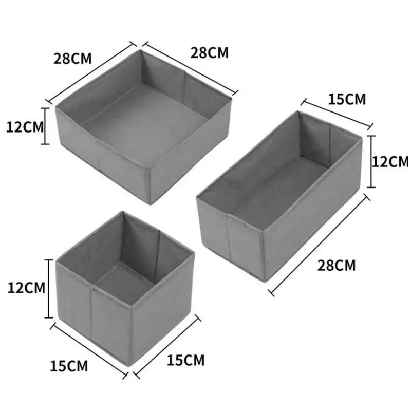 Foldable Clothes & Underwear Storage Box