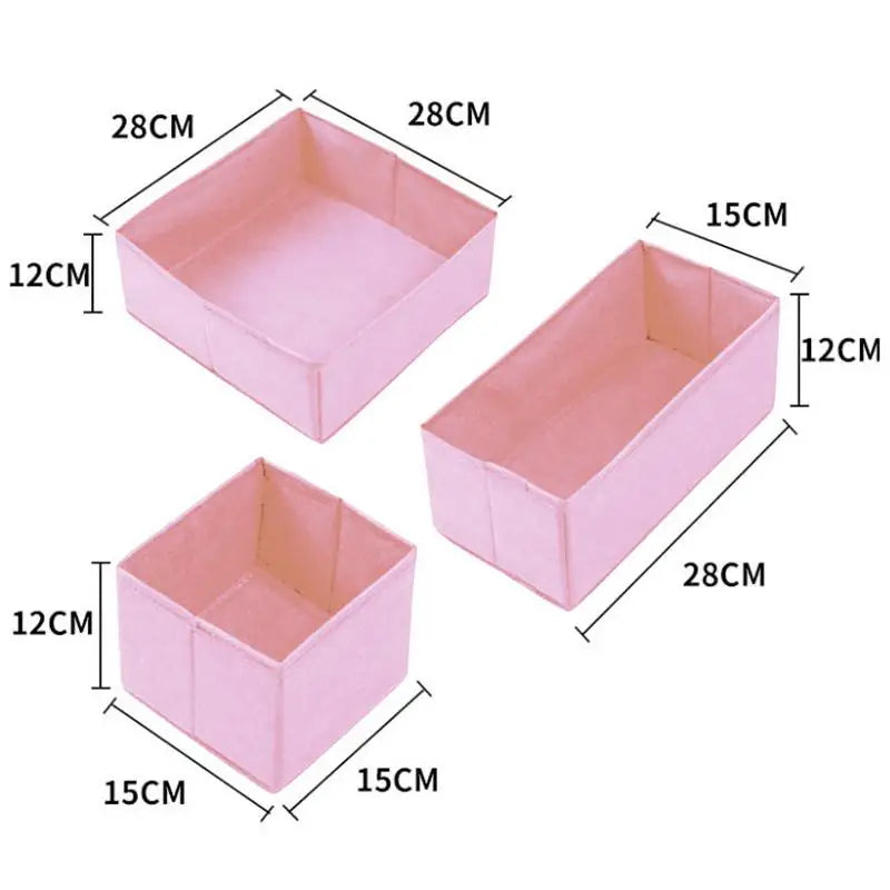 Foldable Clothes & Underwear Storage Box