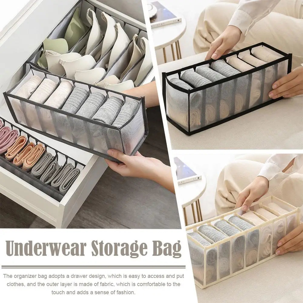 Foldable Underwear & Sock Organizer