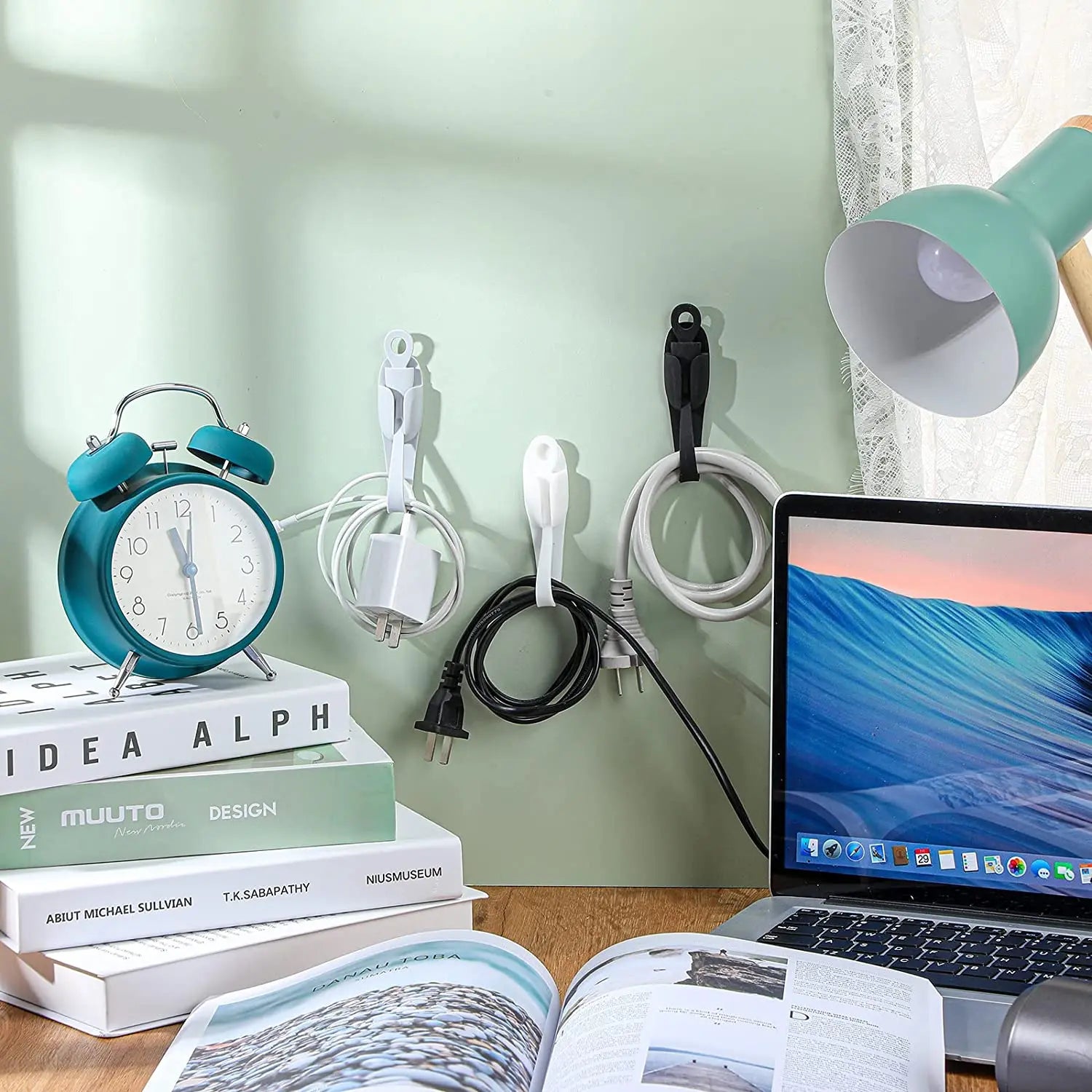 Self-Adhesive Cable Organizer Clips