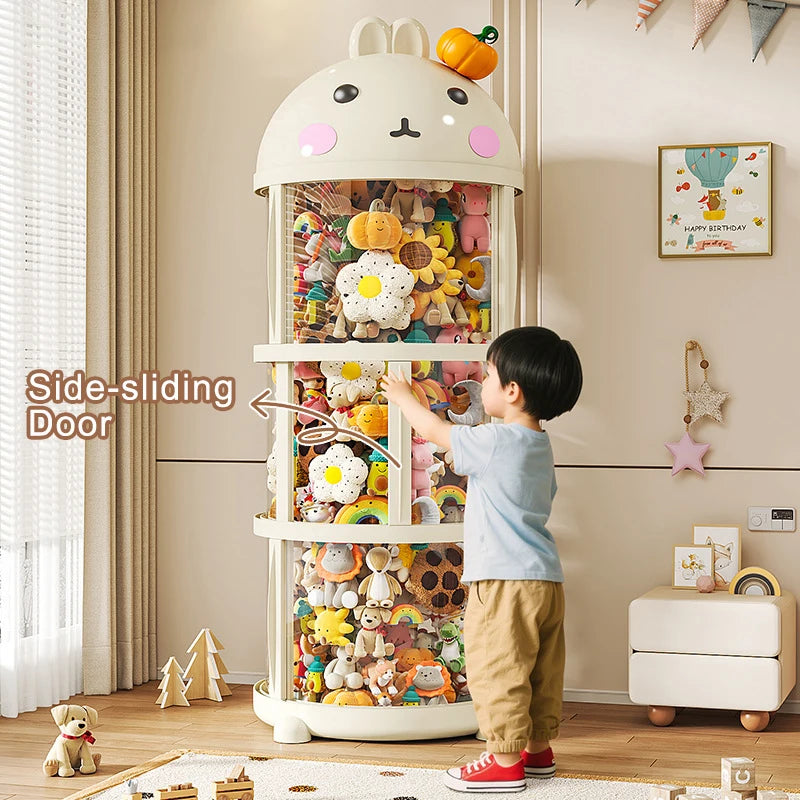 Kids' Plush Toy Storage Box