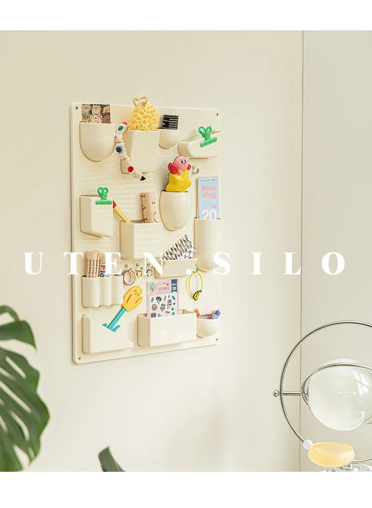Nordic Wall-Mounted Storage Shelf