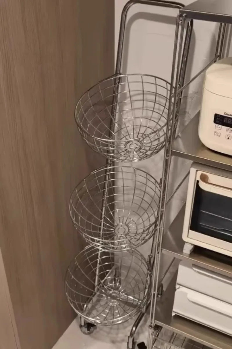 Rolling Kitchen Storage Cart