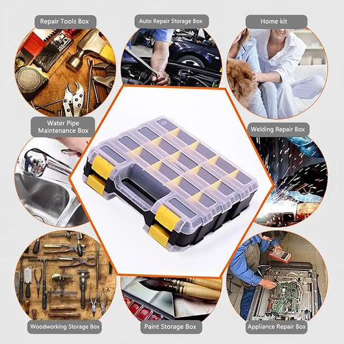 34-Compartment Screw & Hardware Organizer