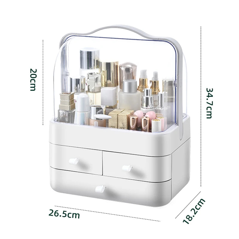 Countertop Cosmetic Organizer with Drawer