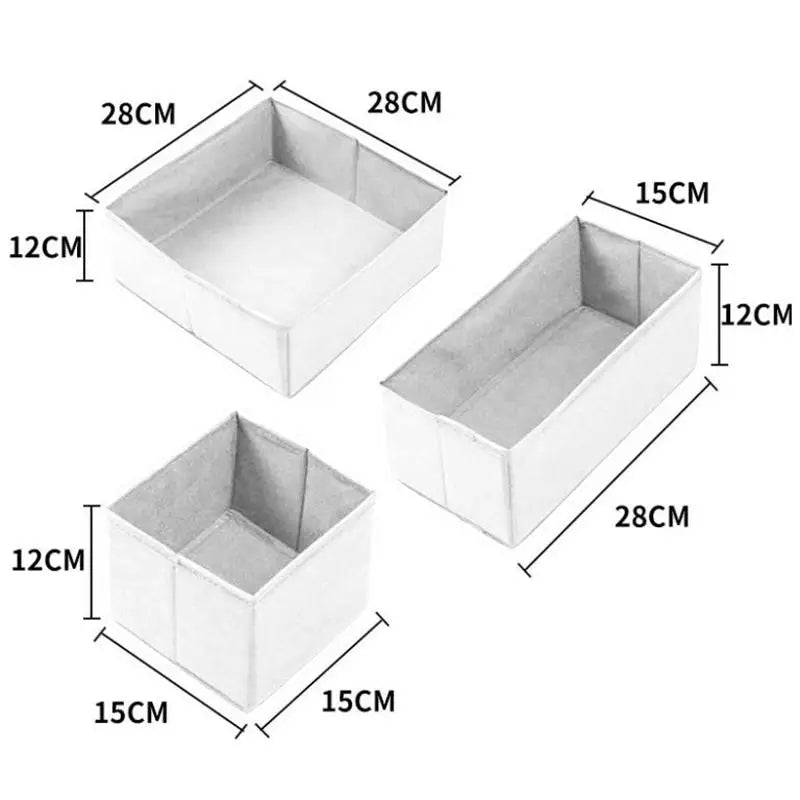 Foldable Clothes & Underwear Storage Box