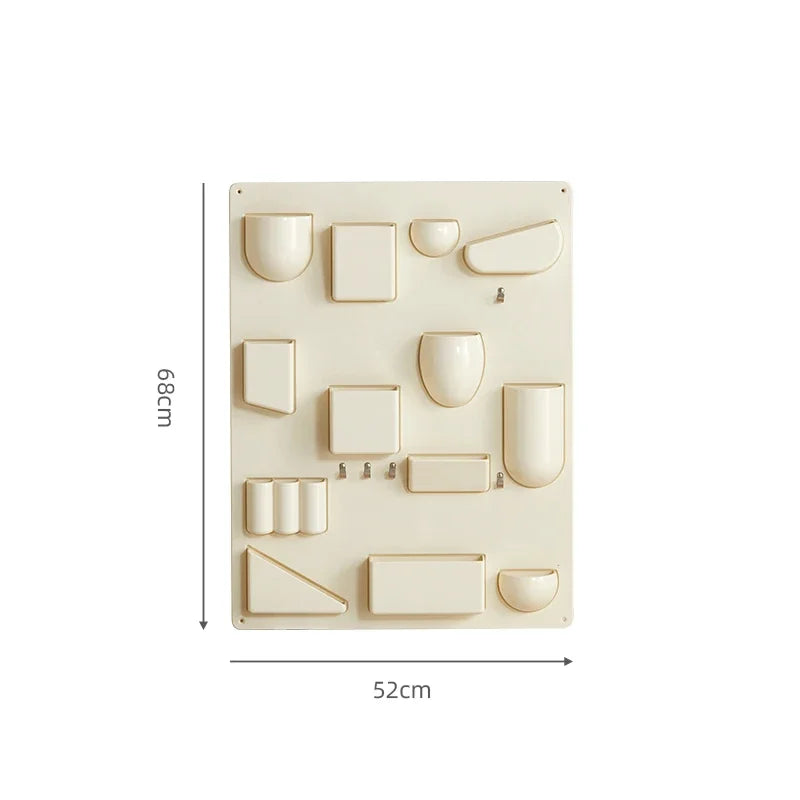 Wall-Mounted Multi-Purpose Storage Rack