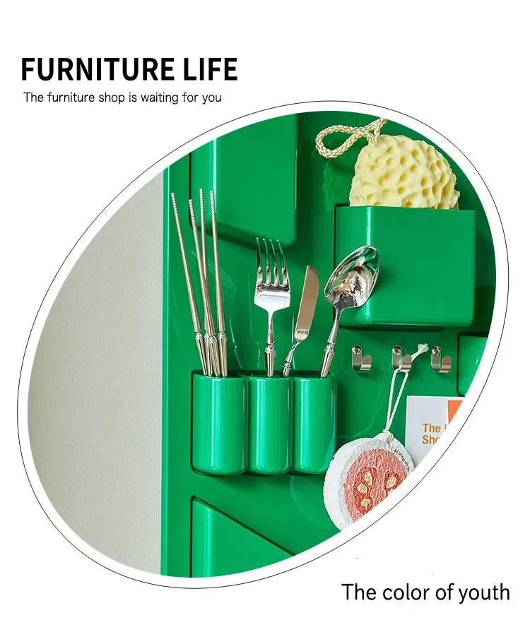 Nordic Wall-Mounted Storage Shelf