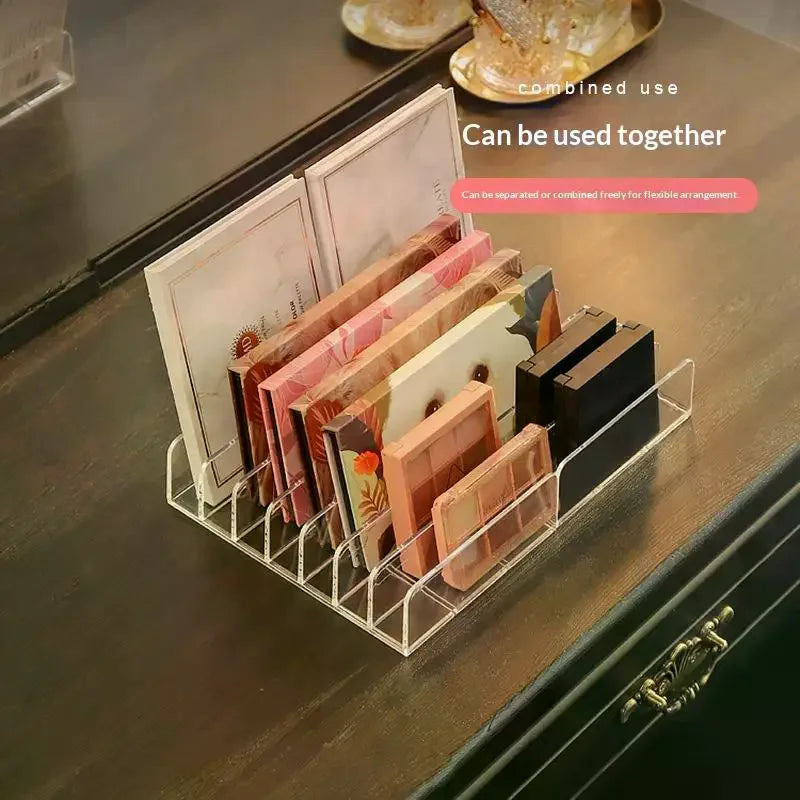 7-Compartment Makeup Display Organizer